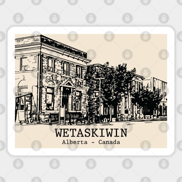 Wetaskiwin - Alberta Magnet by Lakeric
